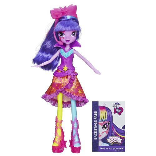 My Little Pony Equestria Girls Twilight Sparkle Doll (Neon Rainbow Rocks)