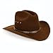 Child Cowboy Hat (Brown) Child (One-Size)