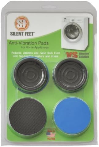 Premium Ocean Blue Silent Feet - Anti-vibration Pads for Washing Machines and Dryers by The Vibration Solution