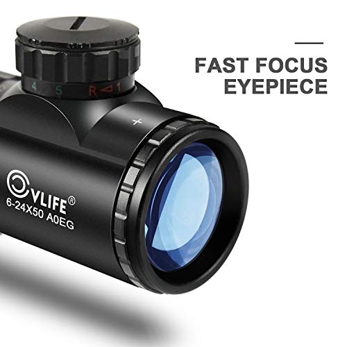 1 CVLIFE+Hunting+Rifle+6+24x50+Illuminated