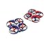 Hobbylane Battle Racing Drones Scout with Camera 2 Player Set CX-60, Mobile WIFI Remote Control Racing Games for Kids, AIR Dominator Multiplayer Fighting Mode Infrared Quadcopter (Red Blue 2pcs)