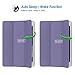 JETech Case for iPad Pro 9.7-Inch 2016 Model (Not for iPad 9.7 5/6 2017/2018), Smart Cover Auto Wake/Sleep (Purple)