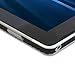 Skinomi Black Carbon Fiber Full Body Skin Compatible with Microsoft Surface Pro 4 2015 / Surface Pro 5 2017 (Full Coverage) TechSkin with Anti-Bubble Clear Film Screen Protector