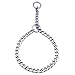 SGODA Chain Dog Training Choker Collar, 22 in, 3 mm
