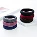 Khalee Hair Elastics Tie Stretch Ponytail Band Thick Hairs Elastics, 6 PCS