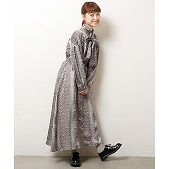 Amazon レイカズン Ray Cassin パネルペイズリー柄ワンピース 13