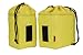 Ape Case Cubeze Duo (ACQB 41) Flexible Padded Storage Bags; Removable & Adjustable Padded Inserts; Drawstring Closure; Hi-Vis Yellow Interior; Exterior Pockets for Accessories; Yellow (2 Pack)