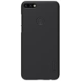 For Huawei Y7 Prime 2018 Case,Nillkin [With Screen Protector] Frosted Shield Anti fingerprints Hard PC Case Back Cover for Huawei Y7 Prime 2018 -Retail Packag (Black)