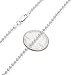 2mm Solid .925 Sterling Silver Ball Military Choker Chain Necklace, 18 inches