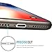 TOZO for iPhone Xs Max Case 6.5 Inch (2018) Hard Cover [0.35mm] World's Thinnest Protect Bumper for iPhone Xs Max [ Semi-Transparent ] Lightweight [Matte Finish Black]