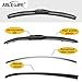 ABLEWIPE Windshield wiper baldes, 24
