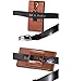 Ranboo Vertical Cellphone Holster Case with Clip Belt Loop Carabiner PU Leather Holster Pouch Carrying Case Waist Pouch Holder Sleeve for iPhone Xs Max XS 7/8 Plus Holster Galaxy S7/8/9 Plus Brown