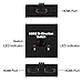 HDMI Switch, 2 Ports HDMI Splitter 1 in 2 out Bi-direction Switcher 2 x 1 / 1 x 2 HDMI Hub-Support 3D, 1080P, 2K, 4K 30Hz video transmission (Black)