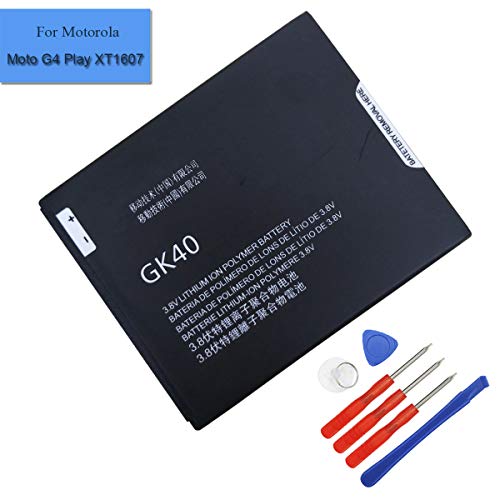 Li-Polymer Replacement Battery GK40 SNN5967A Compatible Motorola Cedric Moto E3, Moto E4, Moto G4 Play, Moto G5,XT1601 XT1603 XT1675