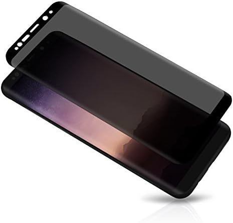 Galaxy Note 8 Screen Protector (Privacy) TOP DEALS US [Updated Design] [Case Friendly] [3D Curved] Tempered Glass Screen Protector for Samsung Galaxy Note 8 with Lifetime Replacement Warranty (Black)