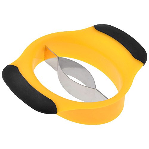 Mango Slicer/Cutter / Pitter with Stainless Steel Blade and Easy Grip Handles PLUS Stainless Steel Apple Corer (Set of 2 Items) - Thumbnail 2