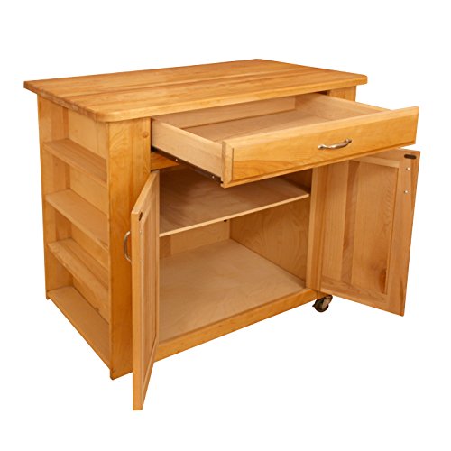 Catskill Craftsmen Deep Storage Island with Rectangle Top - Thumbnail 5