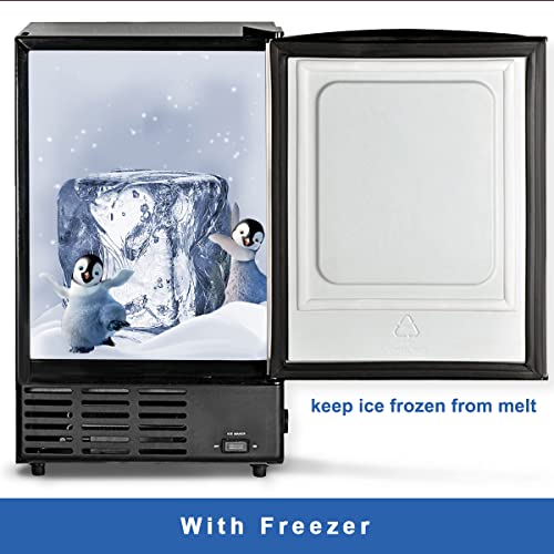 Smad Portable Commercial Ice Maker Under Counter Builtin Ice Maker