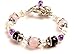NIXI Fertility and Pregnancy Bracelet Featuring Natural Gemstones Rose Quartz, Amethyst, Moonstone, TTC gift, IUI Support, positive energy, holistic jewelry