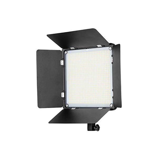 Jinbei EFP-50 Bicolor LED Panel für Foto und Video mit 702 LEDs und 50 Watt Leistung