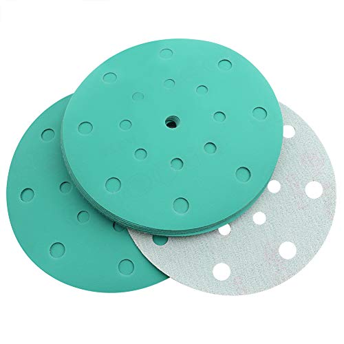 Mua 6 Hook and Loop Sanding Disc 20 Pack, 320 Grit Assorted Sandpaper Hook and Loop Random