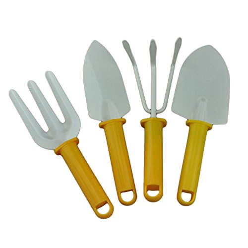 4 piece garden tools set,home gardening tools with trow…