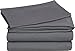 Utopia Bedding Duvet Cover King Size - 3 Piece with Zipper Closure - 1 Comforter Cover 104X90 Inches & 2 Pillow Shams 20X36 Inches (Grey) Comforter Not Included