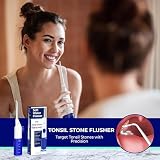 ORAVIX Manual Water Flosser 100 ml Tonsil Stone Irrigator Soft Floss view 8