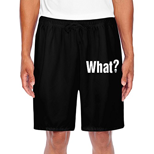 HNN Men's What Skull Shorts Sweatpants