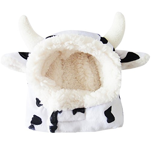 Woo Woo Pets New Arrival Three-dimensional Cow Hat Pet Costume