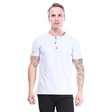 Lucky Brand Men's Short-Sleeve Henley Shirt, Indigo, X-Large