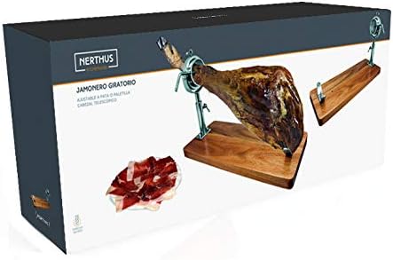 Nerthus FIJ 366 Ham holder with rotary and telescopi header. Up to two different length positions, Brown - Image 4