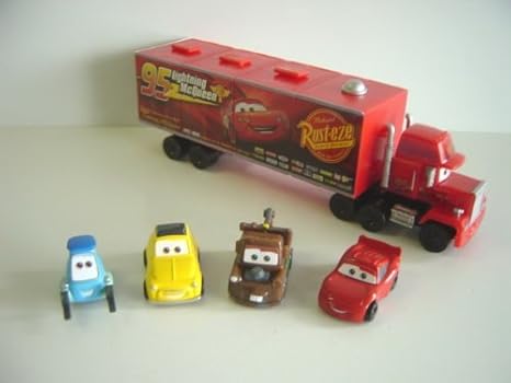 lightning mcqueen truck trailer