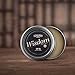 Can You Handlebar Beard Balm for Men, Dry Oil Beard Wax, Natural Beard Care Conditioner Moisturizer Softener Grooming Products, Woodsy and Citrus Scent, 2 oz Stainless Steel Tin