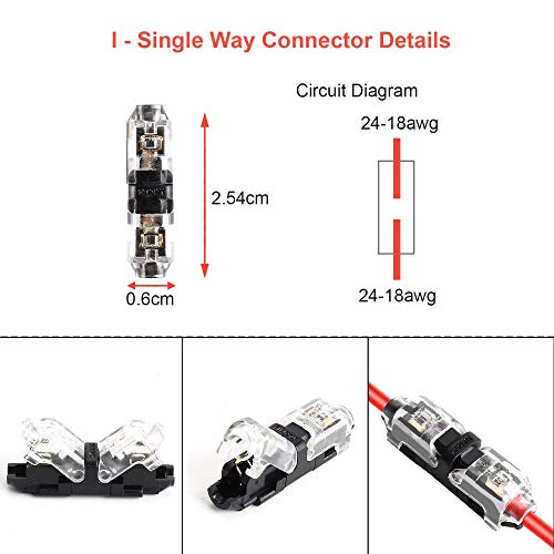 2 Connectors+Universal+Terminals+Wire+Stripping+Connector