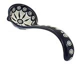 Polish Pottery Peacock Soup Ladle