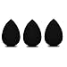 Premium Beauty Sponge Makeup Blender for Powder, Concealer and Foundation Applicator - Make Up Sponge for Cosmetic Blending (Set of 3)