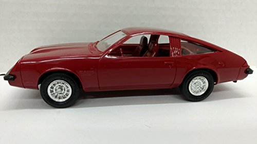MPC 1977 Monza 1:25 Scale Built-up Plastic Promo - Medium Red