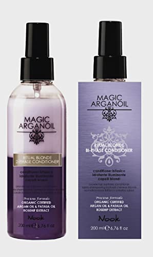 Magic Arganoil Ritual Blonde 2-Phase Conditioner Bifasico Illuminante Capelli Biondi 200ml