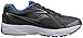 Saucony Men's Ride 8 Running Shoe, Grey/Black/Blue,12 M US