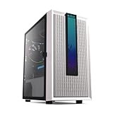 PCCOOLER PLATINUW LM200 MESH RGB LED Front Panel Case