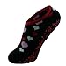 Skidders Girls Skid-Proof Gripper Socks - Size 7-9, Assorted 5-Pack