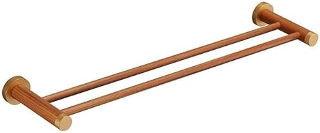 NUOCHEN Toallero Baño,Toallero De Baño Doble, Toallero Pastoral Estilo