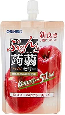 Orihiro Purunto Konnyaku Jelly Apple Pouch 130g Amazon Sg Grocery Gourmet Food