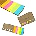 Pilot FriXion Ball Knock Retractable Gel Ink Pen, Bold Point 1.0 mm, 4 Color Ink, Sticky Notes Value Set