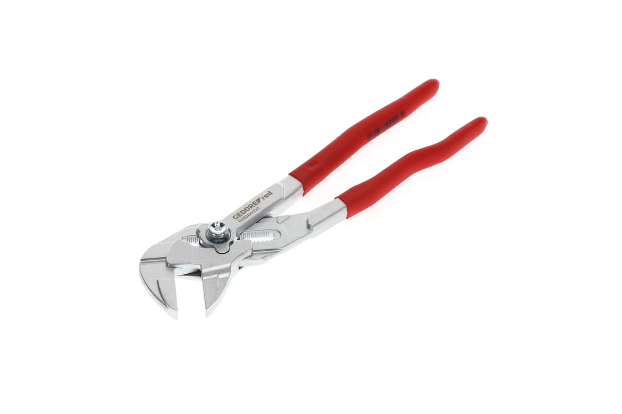 GEDORE red Pliers wrench, Clamping width to 50 mm, Smooth jaws without teeth, 17-position adjustable, Multifunction tool, R28184010