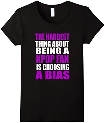 Women's The Hardest Thing About Being A Kpop Fan is Choosing A Bias Large Black