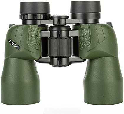 8x40 Binoculars for Adults Bird Watching sightseeing Hunting (BAK4,FMC Green Lens), Ultra HD Binoculars with Hard Case (Army Green)