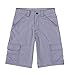 Wrangler Big Boy's Outdoor Cargo Shorts (5, Stonewash Heather Grey)