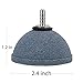 Pawfly Aquarium Air Stone 2 Inch Bread, Fish Tank Air Stone Oxygen Diffuser for Air Pump Fish Tank Bucket Small Pond and DWC Reservoir
